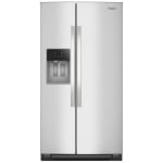 Whirlpool 36 pouce 21 pi. cu. Réfrigérateur côte-à-côte