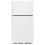 Whirlpool 33 pouce 21.3 pi. cu. Réfrigérateur à congélateur supérieur