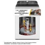 Whirlpool 6.1 cu. ft. Agitator & Impeller Top Load Washer