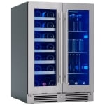 Zephyr PRWB24C32CG Under Counter Wine Refrigeration