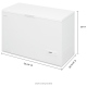 Amana AZC5216LW 16 cu. ft. Convertible Fridge/Freezer Freezer