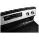Amana 30 inch White Electric Range (YAER6603SFW)