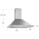 Ancona AN-1132 Range Hood