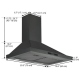 Ancona Black Stainless Steel Range Hood (AN-1574)