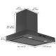 Ancona Black Stainless Steel Range Hood (AN-1575)