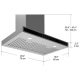 Ancona AN-1509 Range Hood