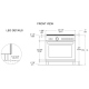 Cuisinière à induction Bertazzoni 36 pouce (HER365ICFEPAVT)
