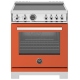 Bertazzoni 30 inch Orange Induction Range (PRO304IFEPART)
