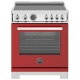 Bertazzoni 30 inch Red Induction Range (PRO304IFEPROT)