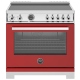 Bertazzoni 36 inch Red Induction Range (PRO365ICFEPROT)