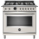 Bertazzoni 36 inch Dual Fuel Range (HERT366DFSAVT)