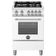 Bertazzoni 24 inch White Gas Range (MAS244GASBIV)