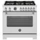 Cuisinière à Biénergie Inox Bertazzoni (MAS366BCFEPXT)