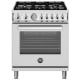 Bertazzoni 30 inch Dual Fuel Range (PRO305DFMXV)