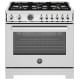 Bertazzoni 36 inch Stainless Steel Dual Fuel Range (PRO366BCFEPXT)