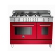 Bertazzoni PRO486GDFSRO 48 inch Dual Fuel Range