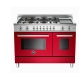 Bertazzoni 48 inch Dual Fuel Range (PRO486GDFSRO)