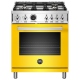 Cuisinière à Biénergie Bertazzoni 30 pouce (PROF304DFSGIT)