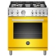 Bertazzoni 30 inch Gas Range (PROF304GASGIT)
