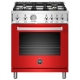 Cuisinière à Gaz Bertazzoni 30 pouce (PROF304GASROT)
