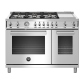Cuisinière Bertazzoni PROF486GGASXTLP 48 pouce