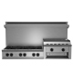 BlueStar 60 inch Stainless Steel Gas Cooktop (RGTNB606GHCV2)