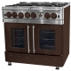 Cuisinière à Gaz Inox BlueStar (RNB364GPMV2)