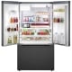 Bosch 500 Series 36 inch 26 cu. ft. Black Stainless Steel French Door Refrigerator (B36FD52SNB)