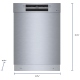 Bosch SHE41D75UC