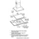 Surface de cuisson à induction Noir Bosch 800 Séries (NIT8069UC)