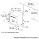 Bosch 300 Series Dishwasher (SHE53B75UC)