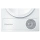 Bosch 300 Series Ventless White Dryer (WTG86400UC)