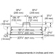 Bosch 500 Series Ventilation (HUI31451UC)