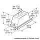 Bosch 500 Series HUI50351UC Range Hood