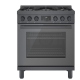 Bosch 800 Series 30 inch Dual Fuel Range (HDS8045C)