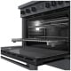 Bosch 800 Series 36 inch Black Stainless Steel Dual Fuel Range (HDS8645C)