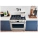 Bosch 800 Series HDS8655C 36 inch Dual Fuel Range