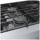 Surface de cuisson au gaz Inox Bosch 800 Séries (RGM8658UC)