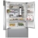 Bosch 800 Series 36 inch 20.8 cu. ft. Stainless Steel French Door Refrigerator (B36CT81ENS)