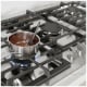Surface de cuisson au gaz Inox Bosch 500 Séries (NGM5059UC)