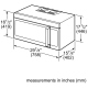 Micro-onde à hotte intégrée Bosch 800 Séries HMV8044C