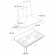 Bosch DKE9365AUC Range Hood