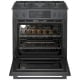 Cuisinière à Gaz Inox noir Bosch 800 Séries (HGI8046UC)