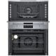 Bosch 500 Series 30 inch Stainless Steel Microwave Wall Oven Combo (HBL5754UC)