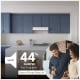 Hotte de cuisinière Broan GLA1243WW