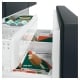Cafe 36 inch 23.1 cu. ft. Black French Door Refrigerator (CWE23SP3MD1)
