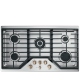 Surface de cuisson au gaz Inox Cafe (CGP95363MS2)