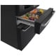 Cafe 36 inch 22.3 cu. ft. Black French Door Refrigerator (CXE22DP3PD1)