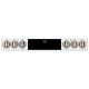 Cafe 30 inch White Induction Range (CCHS950P4MW2)