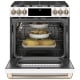 Cafe 30 inch White Dual Fuel Range (CC2S900P4MW2)